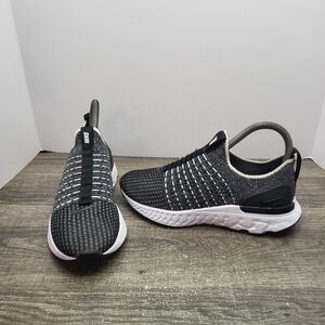 Nike Running Shoes React Phantom Flyknit 2 Oreo Smoke Grey Womens Size 6